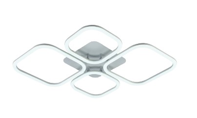 Светодиодная люстра 6064/4 WHT 124W Profit light