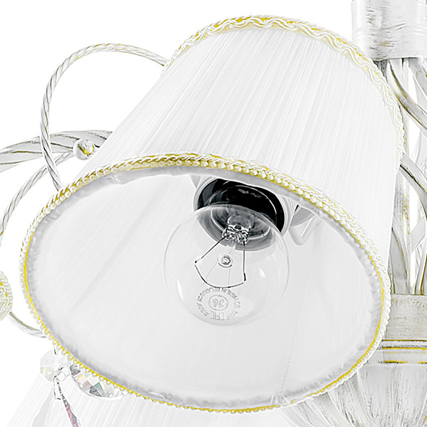 Подвесная люстра Lightstar Esedra 5*E27 ANTIC WHITE