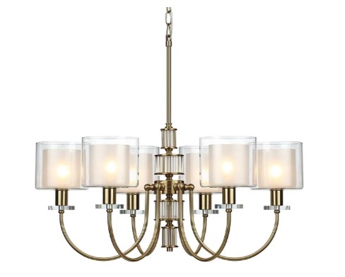Подвесная люстра Odeon Light Classic Saga 5088/6
