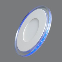 **Встраиваемый светльник Elvan VLS-701R-14W-WH 6000K, подсветка