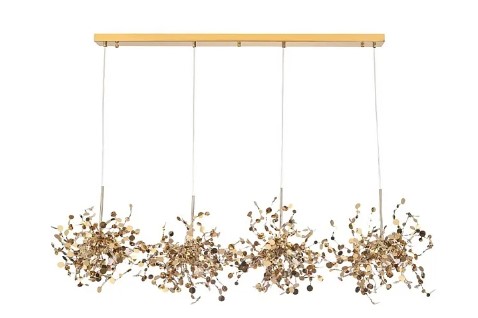 Подвесной светильник Crystal Lux GARDEN SP3х4 L1600 GOLD