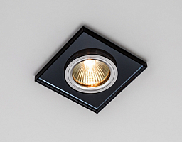 Светильник декоративный MR16 CRYSTAL 51 BLACK потолочный, ограненное стекло, ЧЕРНЫЙ