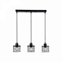Подвесной светильник Ambrella Light Traditional TR8075/3 BK черный E27*3 max 40W 582*120*1040