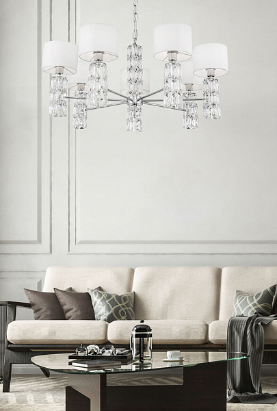 Подвесная люстра Maytoni Talento DIA008PL-07CH 7*E14