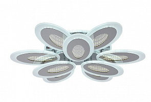 Потолочный светодиодный светильник 8091/6+3 CHR 184W+108W RGB хром Profit Light