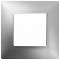 Рамка 1-м Elegance 14-5001-03 алюм. ЭРА