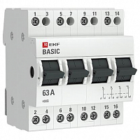 Переключатель трехпозиционный ТПС-63 4P 63А PROxima EKF