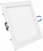 **Панель светодиодная встраиваемая MaxLight LPS 8W 4000K, квадрат, алюминий, белый