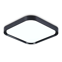 Потолочный светодиодный светильник Ambrella light Orbital Air FZ1268 BK 27W 5000K 350*350*60