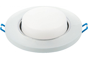 Светильник GCL-GX53-H38-BL-5 Круглый матовый с подсветкой General
