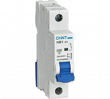 Выключатель автоматический модульный 1п D 6А 6кА NB1-63 (R) CHINT