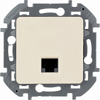 Механизм розетки компьютерной Inspiria RJ45 кат.5E UTP сл.кость Legrand