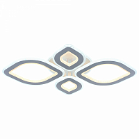 *Люстра светодиодная Profit Light 8006/2+2 WHT 112W+80W BL+YL 3000-6000K пульт