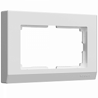 Рамка на 2 поста WL04-Frame-02-white WERKEL Stark W0081801