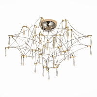 *Люстра потолочная ST-Luce Хром, прозрачный LED 7,8*0,45W 3000K SL797.102.78