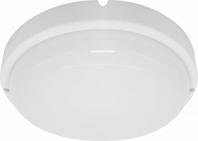 Светильник светодиодный пылевлагозащищённый Feron AL3005 12W 6500K 220V IP65 белый, круг