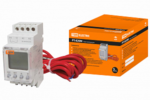 *Реле температуры РТ-820 (-25+130С, 24-240В AC/DC с дaтч IP67 ЖК) TDM