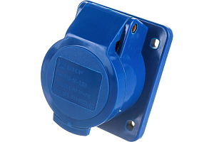 Розетка скрыт. уст. 16А 220В 2P+РЕ IP44 (413) EKF