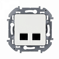 Механизм розетки компьютерной 2-м Inspiria RJ45 кат.5E UTP бел. Legrand