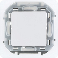 Механизм переключателя 1-кл Inspiria 10А IP44 250В 10AX бел. Legrand