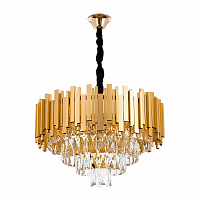 Подвесная люстра MODELUX ML.9003.7 GD 7*Е14 510-800*560мм золото