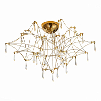 Люстра потолочная ST Luce Золотистый, Прозрачный LED 078х0,45W 35W 3000K SL797.202.78