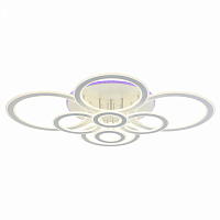 Люстра светодиодная Profit Light 8881/8 WHT 260W+14W RGB 3000-6000K 19100lm пульт