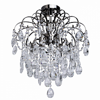 *Потолочная люстра De Markt City Бриз 6*E14 D500 H570 черная