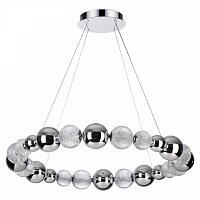 Подвесная люстра Odeon Light Crystal 5007/45L 45W 4000K 2300Лм хром/прозрачный/металл/акрил