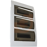 Корпус встраиваемый ЩРВ-П-36 50х36х10 36мод. IP41 пластик. DEKraft