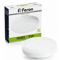 Лампа светодиодная Feron LB-451 GX53 7W 175-265V 4000K