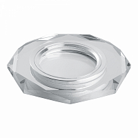 Светильник встр с белой LED подсветкой Feron CD8120 потолочный MR16 G5.3 белый 15LED*2835 SMD 4000K