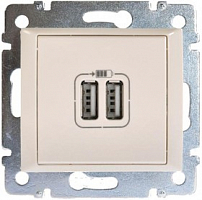Механизм розетки USB 1-м 2мод. СП Valena сл.кость (DIY-упак.) Leg