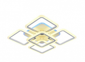 Светодиодная люстра 8075/4+1 WHT 140W+10W RGB