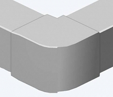 Кабель-канал аксесс. 20х10мм белый Tplast (уп.4шт)