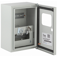 Металлич. корпус навесной SIMPLE ЩУРнг (окно)-06 IP54 (285х190х145)