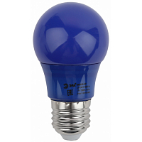 Лампа светодиодная ЭРА STD ERABL50-E27 A50 3Вт груша син. E27 13SMD для белт-лайт