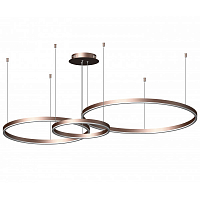 Подвесной светодиодный светильник Kink Light Тор LED 110W 4000K кофе