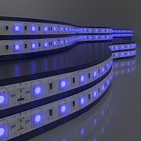 **Лента светодиодная 5050 60led Blue 12V IP65