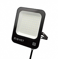 Прожектор USL-106 iSVET 30вт, 6500К, 2700lm, 100-260В, импульс драйвер, черный