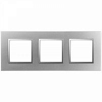 Рамка 3-м Elegance 14-5013-03 Classic, алюминий ЭРА