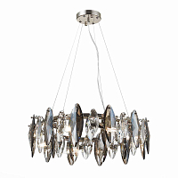 Люстра подвесная ST Luce Никель/Прозрачный Е14 8х40W SL1227.103.08