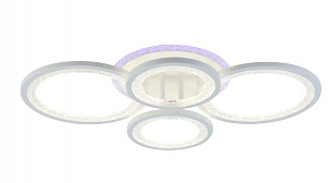 Светодиодная люстра 8448/4 WHT 96W+7W RGB