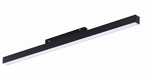 Магнитный трековый светильник SMART Черный LED 1*18W 2700K-6500K 1 440Lm Ra90 120о IP20 L600xW22xH25