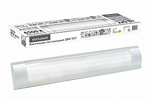 **Светильник светодиодный LED ДПО 3017 1800лм 2х9 Вт, 6500К НАРОДНЫЙ TDM