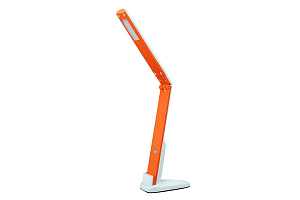 **Camelion KD-808 C37 белый & оранжевый LED(Свет-к настольн., 5 Вт, 230В, 400 лм, 4000К)