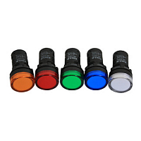 Лампа AD22DS(LED) матрица 22мм 230В син. КЭАЗ