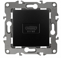 Розетка 12-3114-05 HDMI антрацит ЭРА Б0027485