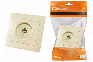 Розетка компьютерная RJ45 сл. кость "Таймыр" TDM