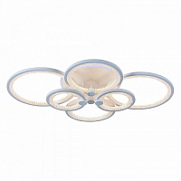 Люстра светодиодная Profit Light 8002/6 WHT 168W+8W RGB 3000-6000K пульт